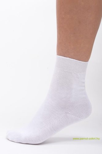 Brigona Komfort pamut zokni - fehér 47-48