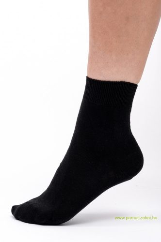 Brigona Komfort pamut zokni - fekete 35-36
