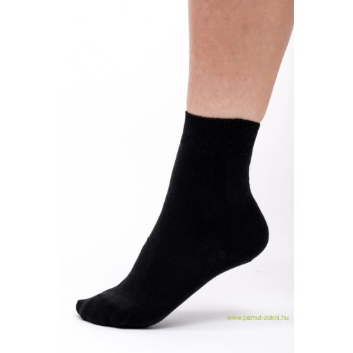Classic pamut zokni - fekete 35-36