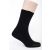 Brigona Komfort pamut zokni - fekete 41-42