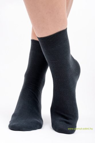 Brigona Komfort pamut zokni - szürke 39-40