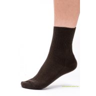 Brigona Komfort gumi nélküli zokni - barna 39-40