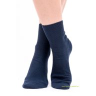 Brigona Komfort gumi nélküli zokni - kék 37-38