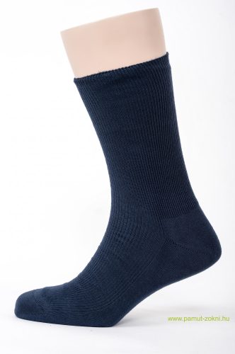 Brigona Komfort gumi nélküli zokni 5 pár - kék 43-44