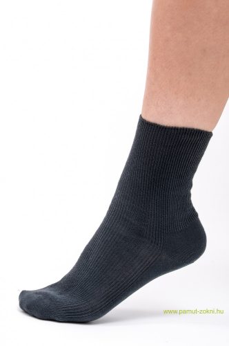 Brigona Komfort gumi nélküli zokni - szürke 35-36