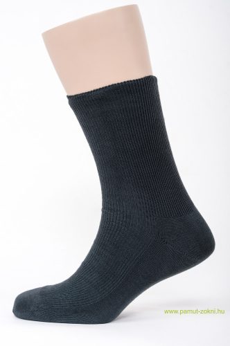 Brigona Komfort gumi nélküli zokni 5 pár - szürke 45-46