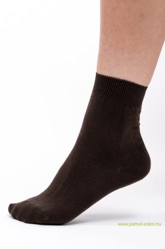 Classic pamut zokni - barna 35-36