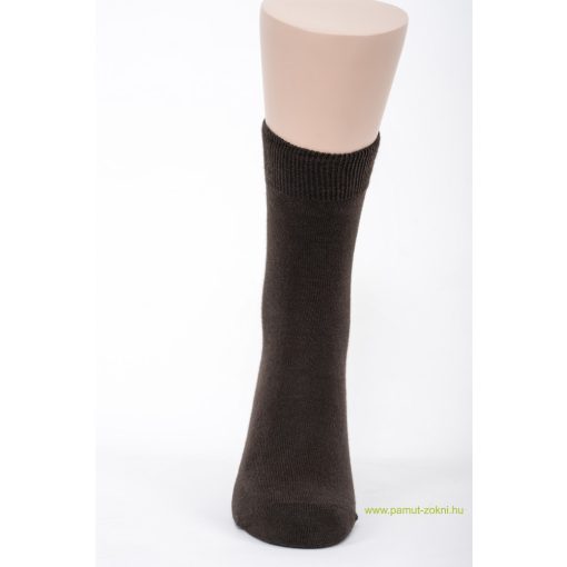 Classic pamut zokni - barna 47-48
