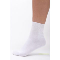Brigona Komfort pamut zokni - fehér 35-36