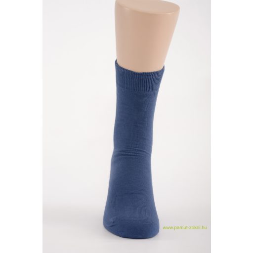 Classic pamut zokni - farmerkék 37-38