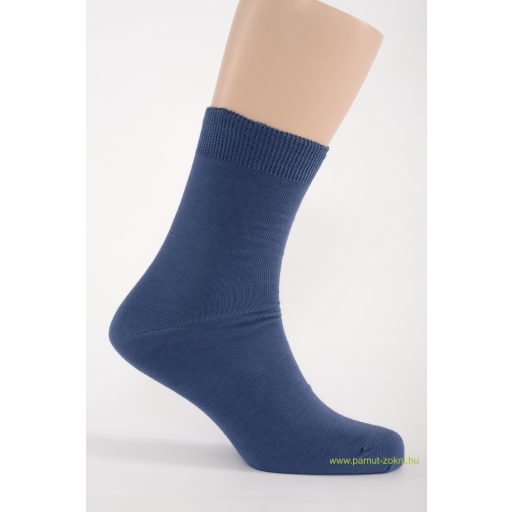 Classic pamut zokni - farmerkék 37-38