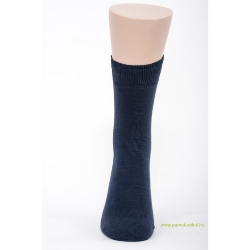 Classic pamut zokni - kék 45-46