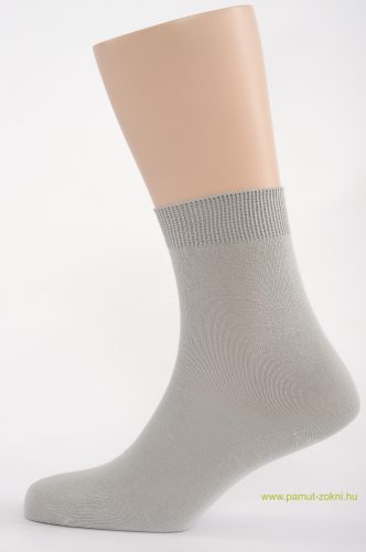 Brigona Komfort pamut zokni - világos szürke 45-46
