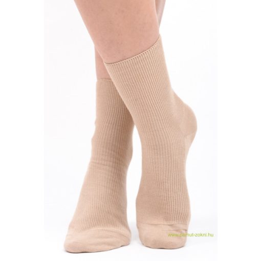 Medical, gumi nélküli zokni - Drapp 39-40