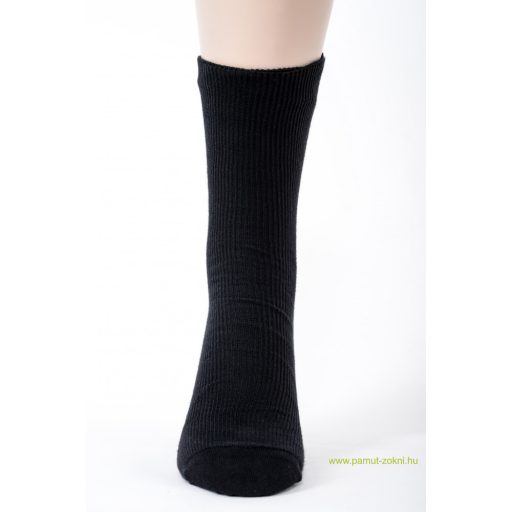 Medical, gumi nélküli zokni - fekete 43-44