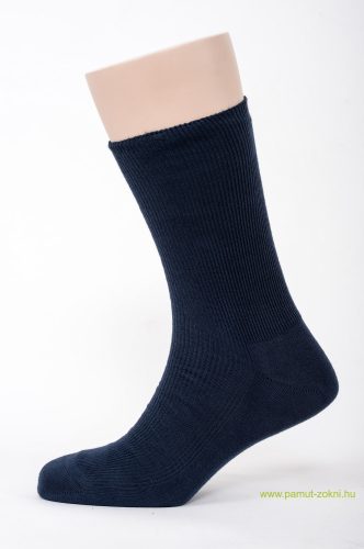 Medical, gumi nélküli zokni 5 pár - Kék 45-46