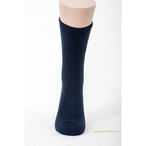 Medical, gumi nélküli zokni 5 pár - Kék 45-46