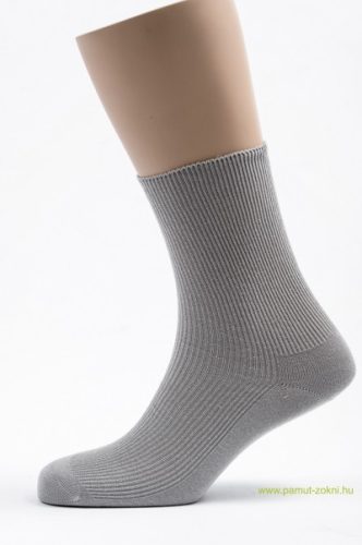 Brigona Komfort gumi nélküli zokni - világos szürke 39-40