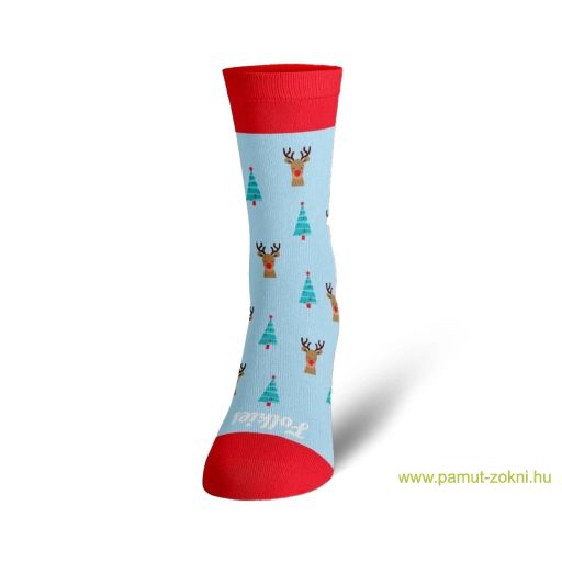 Kicsi Rénszarvas Karácsonyi zokni 43-45