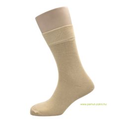 Classic Pure pamut zokni - drapp 39-40