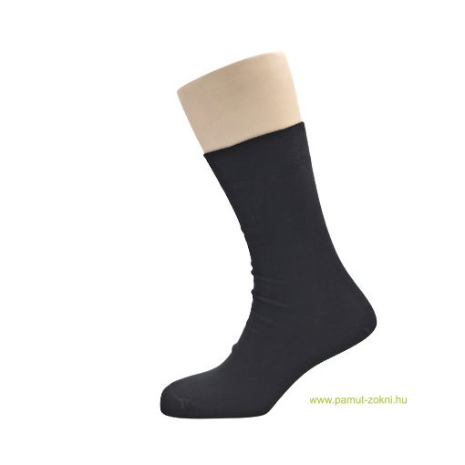 Classic Pure pamut zokni - fekete 39-40