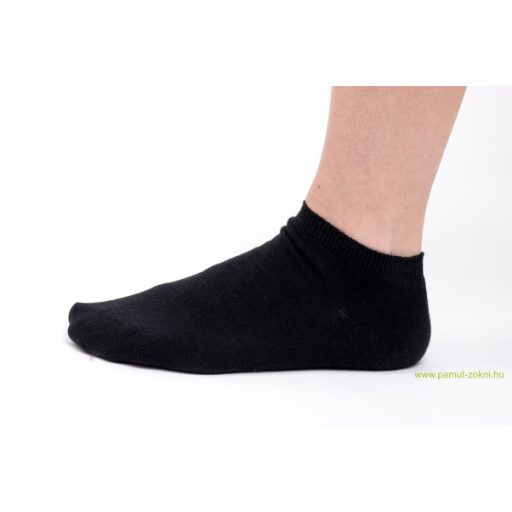 Titok pamut zokni - fekete 39-40